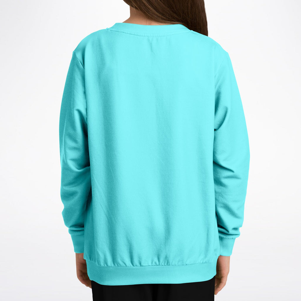 Electric Blue Fashion Kids/Youth Sweatshirt
