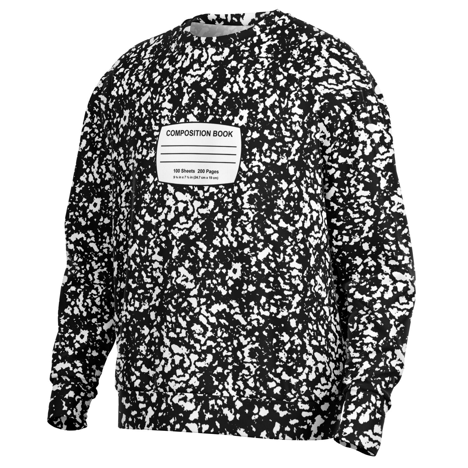 Composition Notebook Heavyweight Oversized Unisex Sweatshirt