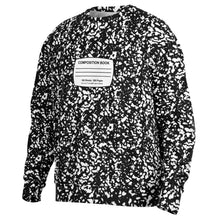 Load image into Gallery viewer, Composition Notebook Heavyweight Oversized Unisex Sweatshirt
