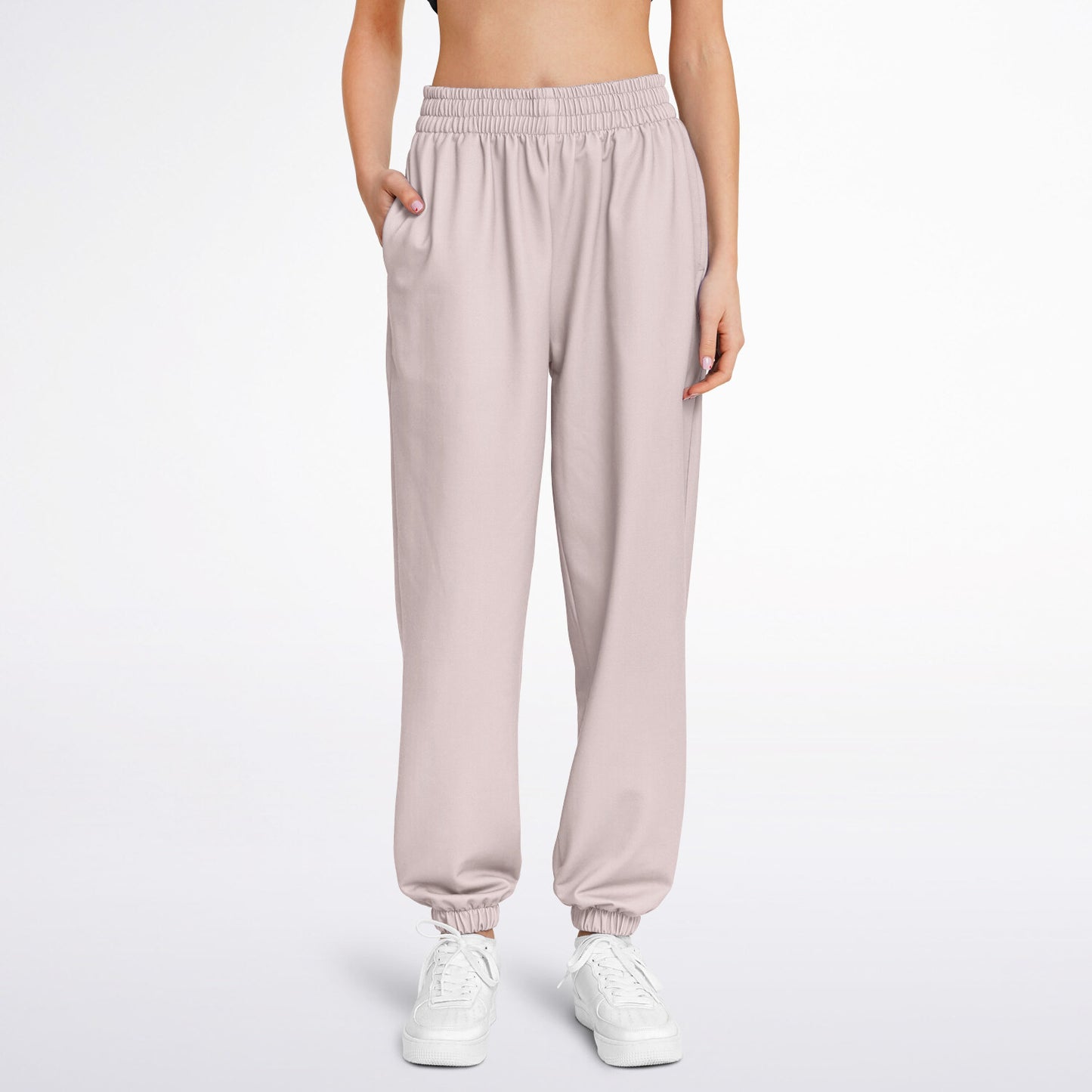 Ladies Faded Pink Fashion Dance Sweatpants
