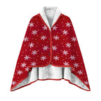 Plaid Multi-functional shawl blanket office blanket