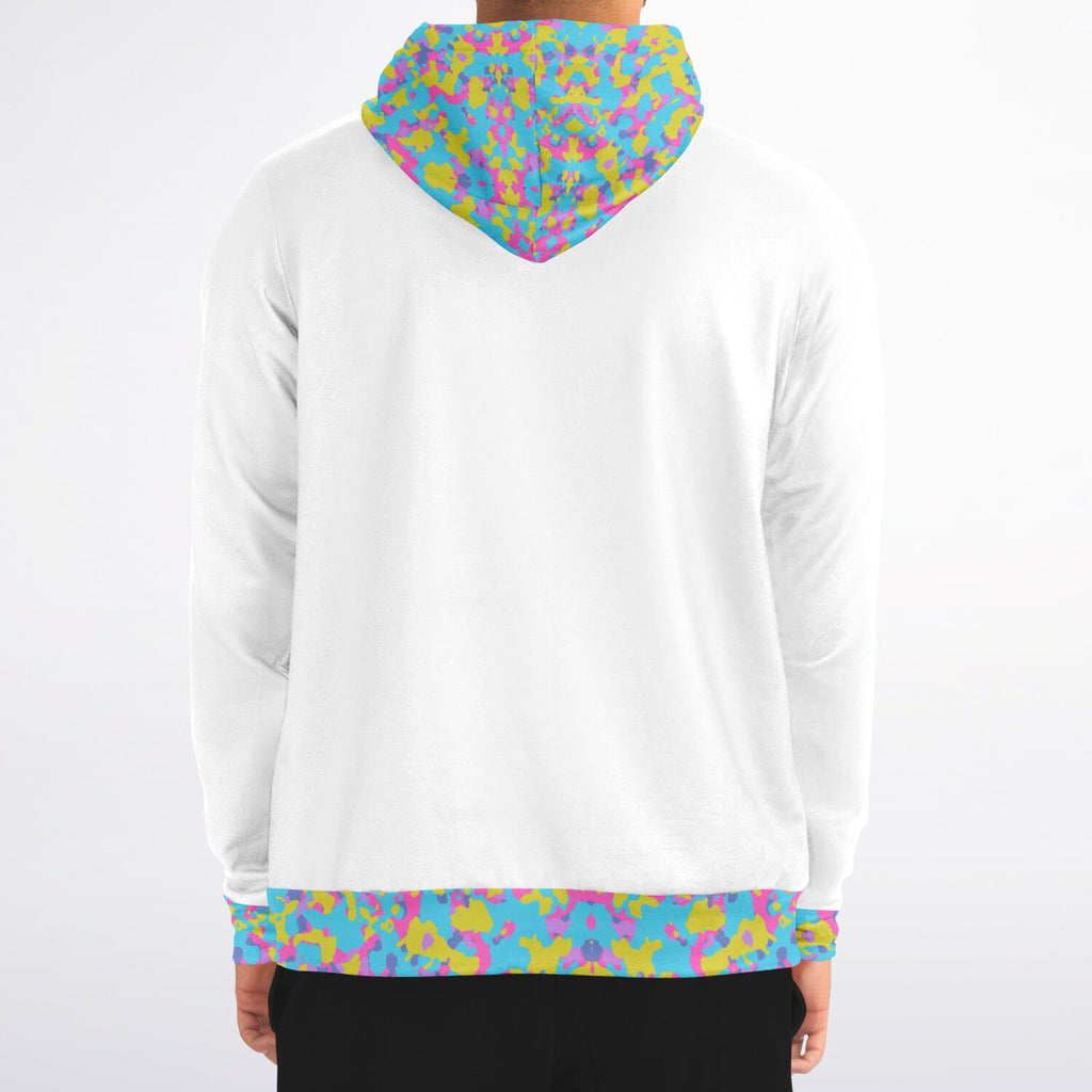 Mens Easter Camo Fashion Zip-Up Hoodie