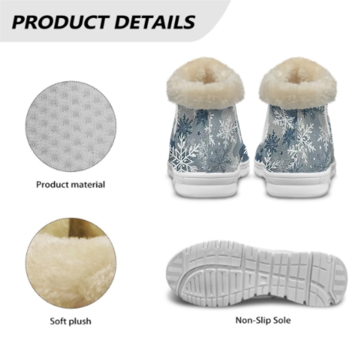 Blizard Blue Snow Boots