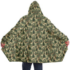 Forest Camouflage Microfleece Cloak
