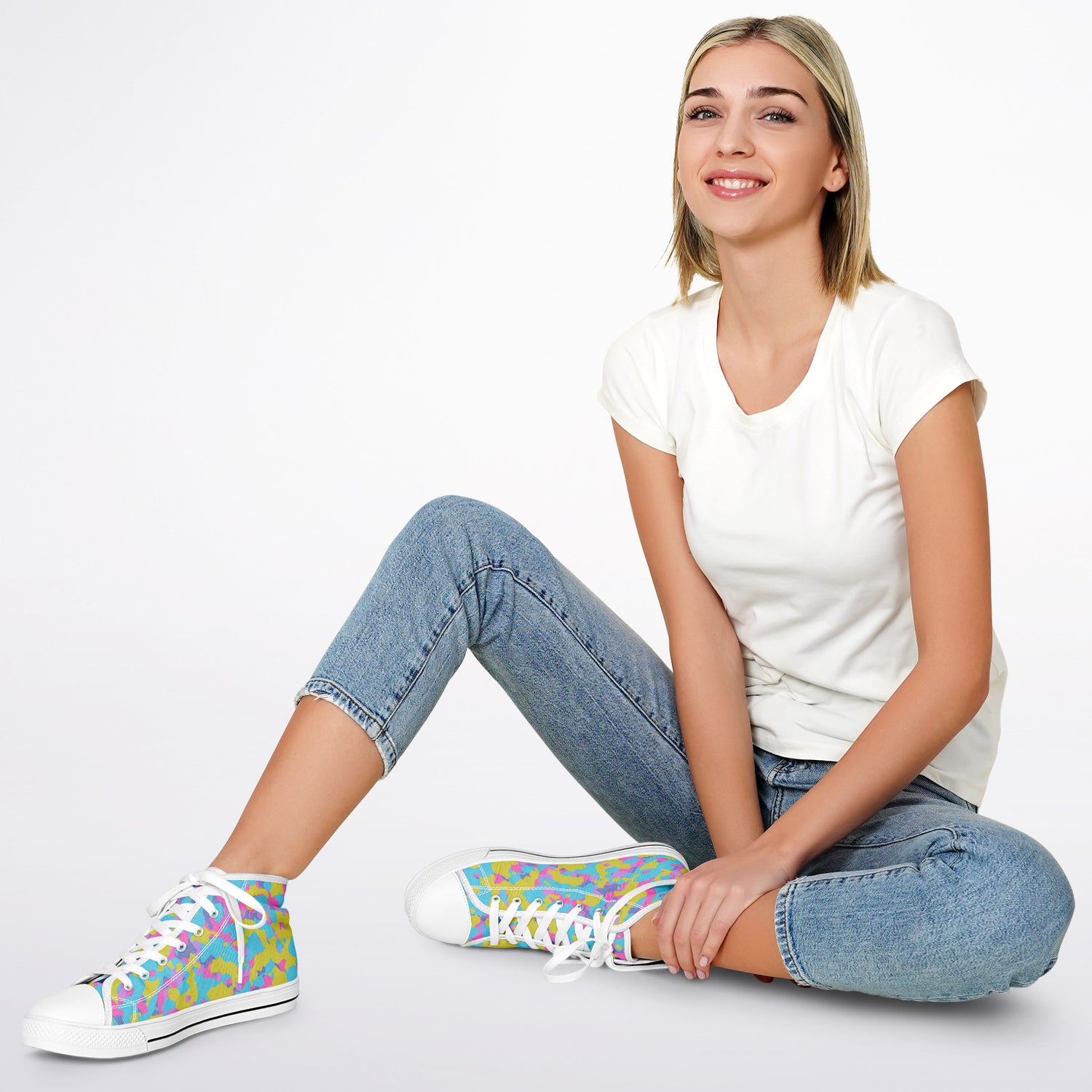 Easter Camouflage Urban Peak High Top Shoes