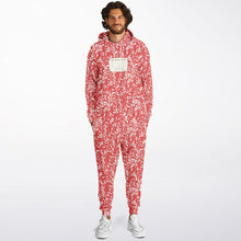 Load image into Gallery viewer, Unisex Adult Red Composition Notebook Costume Hoodie &amp; Jogger set

