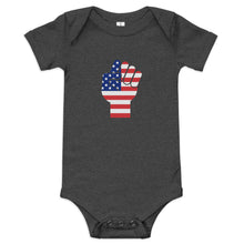 Load image into Gallery viewer, America Rise Up Baby short sleeve one piece
