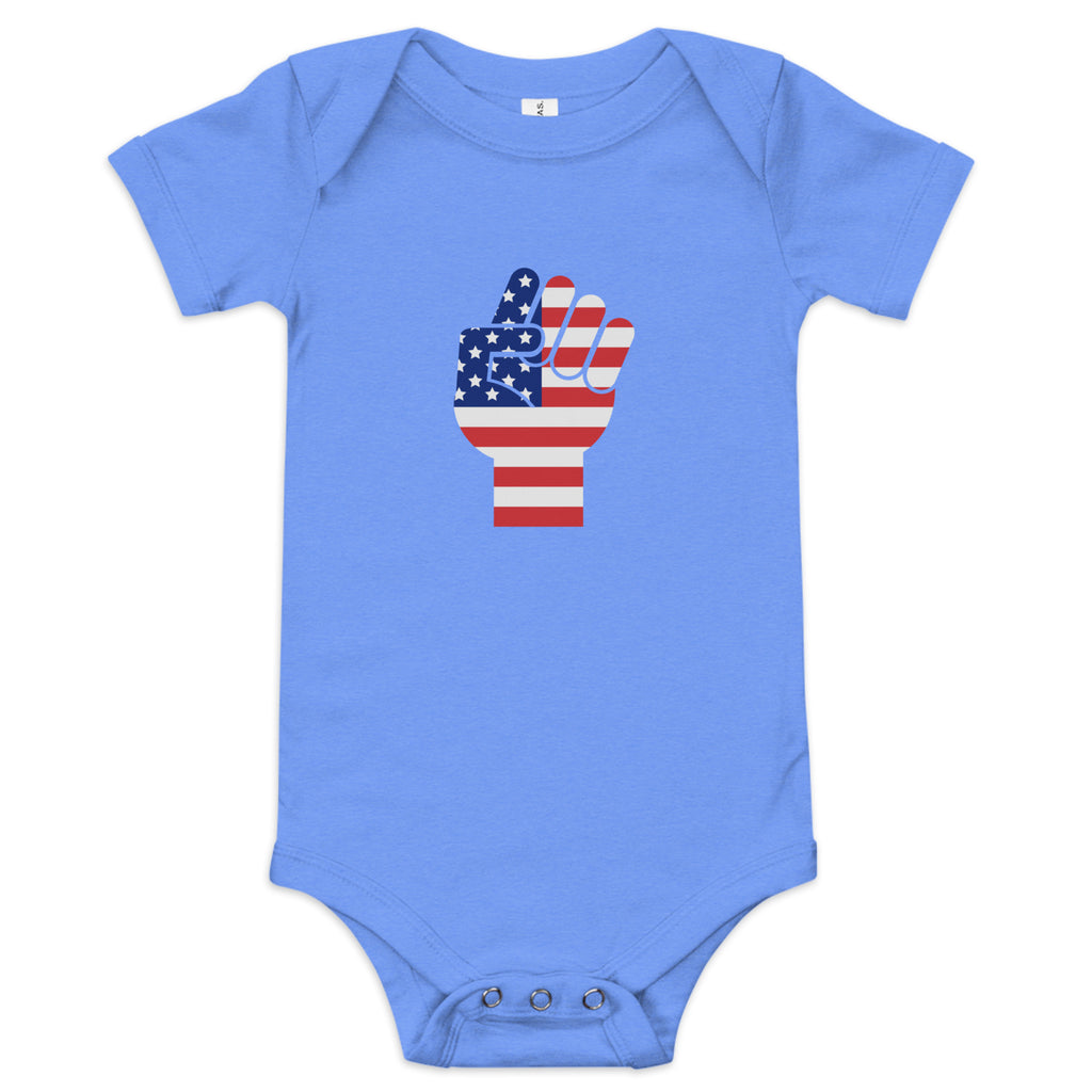 America Rise Up Baby short sleeve one piece