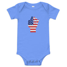 Load image into Gallery viewer, America Rise Up Baby short sleeve one piece
