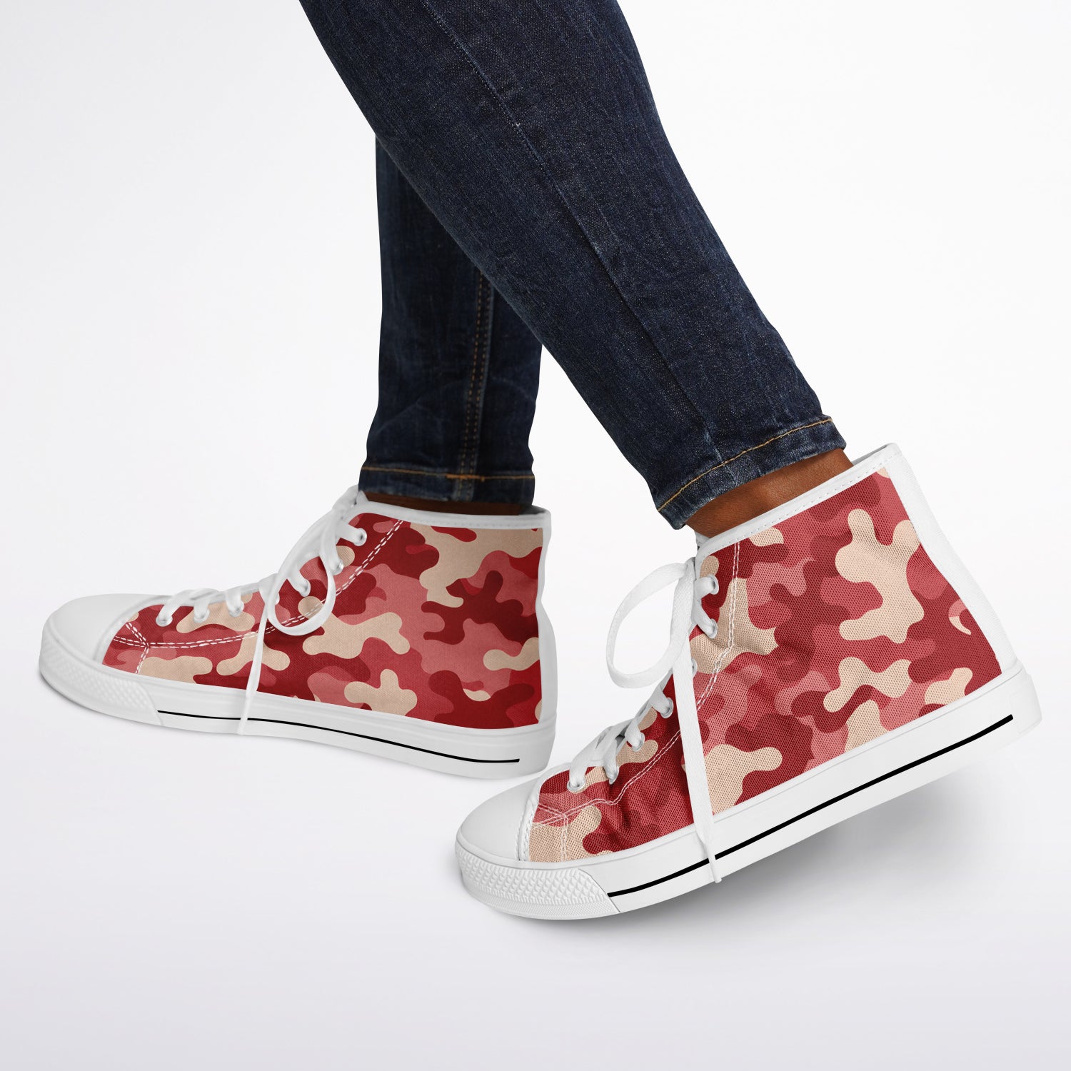 Valentines Day Camo Urban Peak High Top Shoes