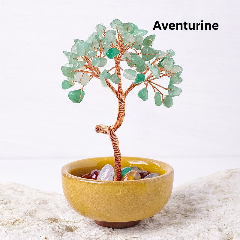 Green Tabletop Ornament Tree