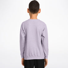 Load image into Gallery viewer, Purple Speckled Fashion Kids/Youth Sweatshirt
