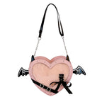 Heart-shaped Crossbody Bag for Women