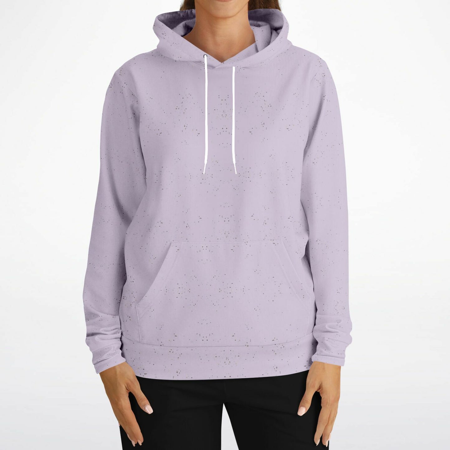 Ladies Lavendar Speckled Fashion Hoodie