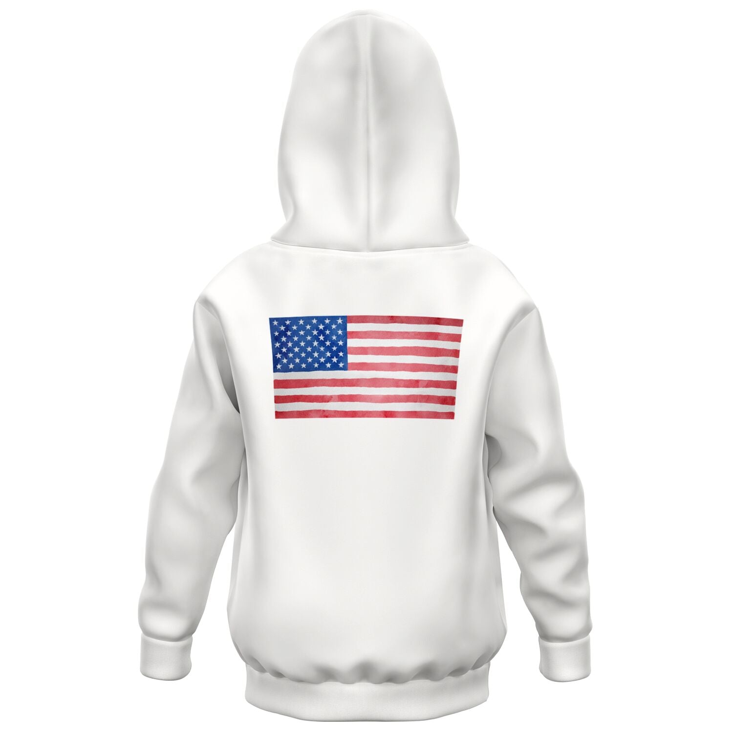 Water Color Flag Kids Hoodie