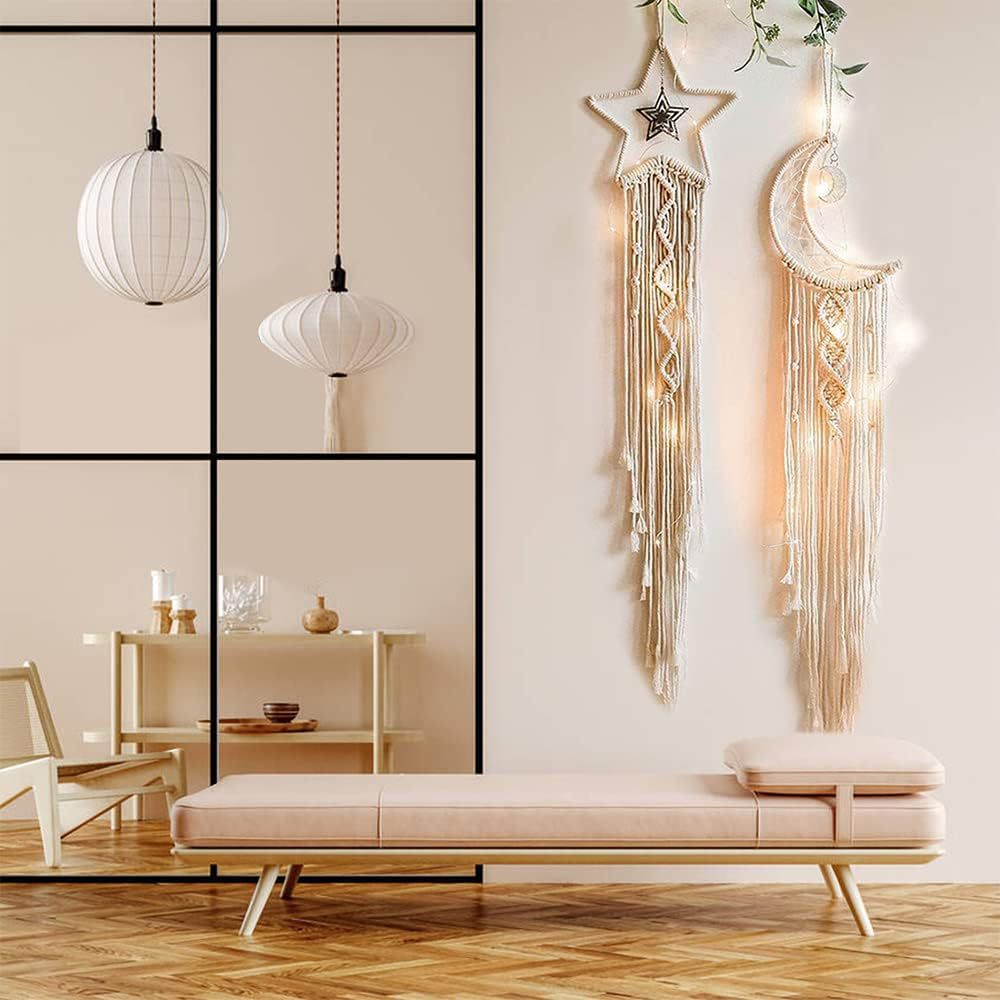 Woven Cotton Rope Tapestry