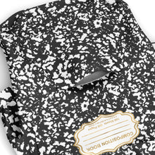 Load image into Gallery viewer, Black Composition notebook Dog Zip-Up Hoodie Halloween Costume
