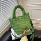Plush shoulder bag