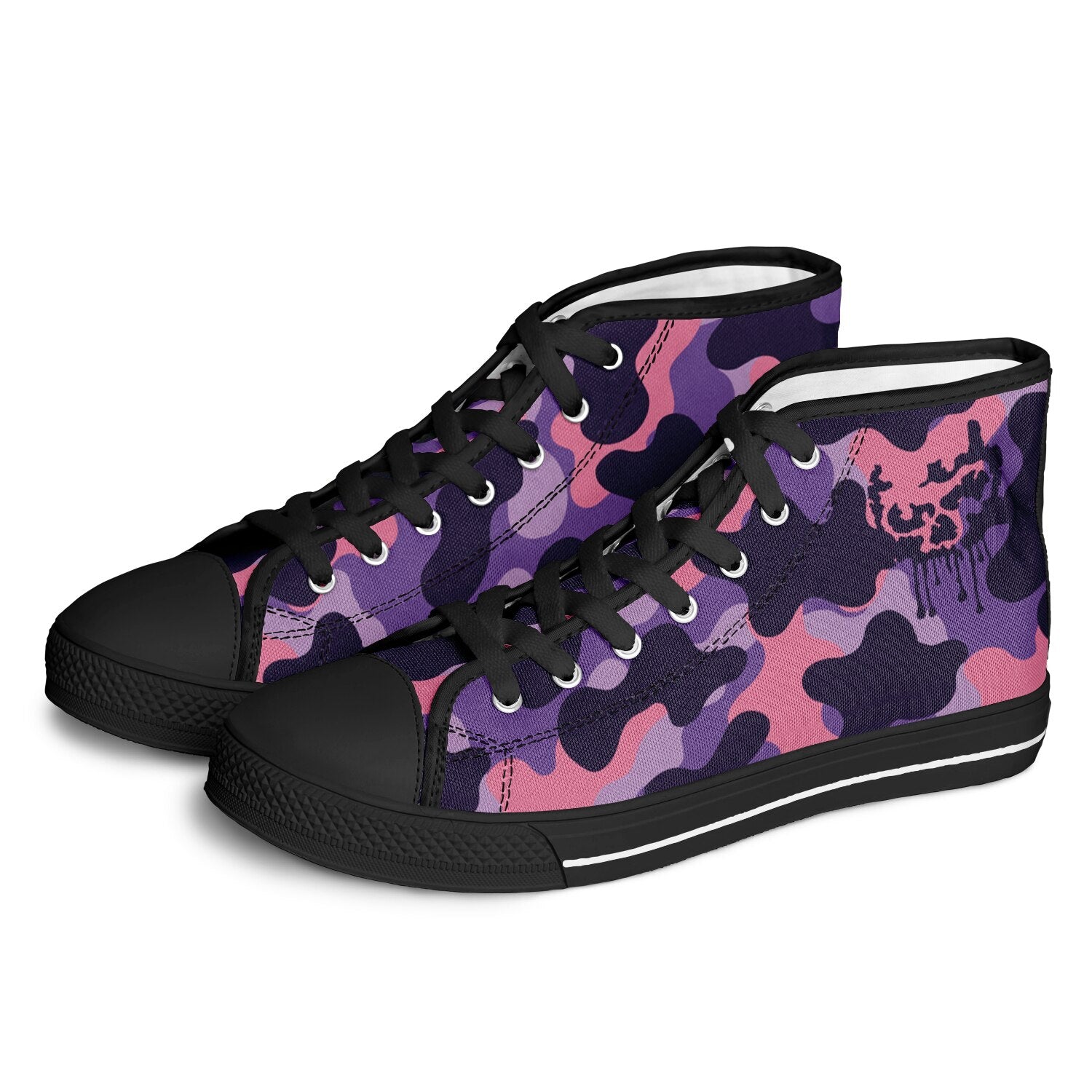Purple Camo Urban Peak High Top Shoes