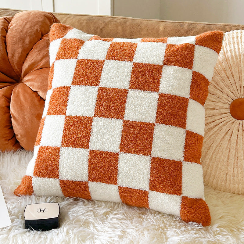 Cute Plush Heart Decorative Pillow