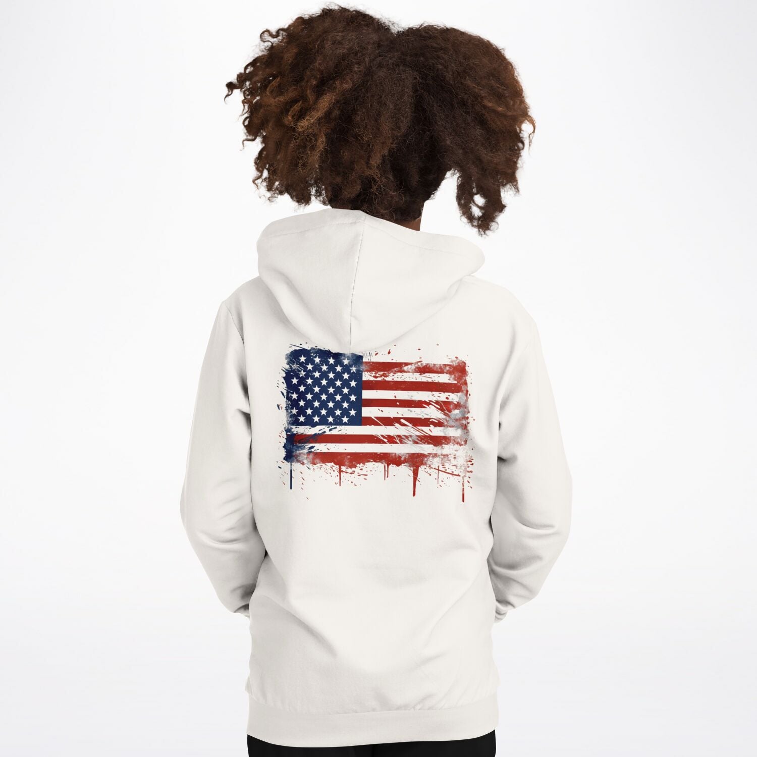 Splatter Flag Kids Hoodie