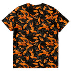 Orange Leaves Forest Camo T-Shirt