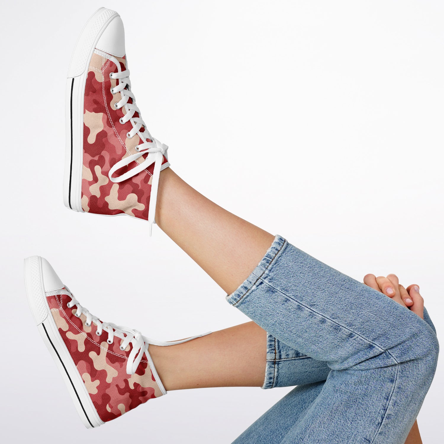 Valentines Day Camo Urban Peak High Top Shoes