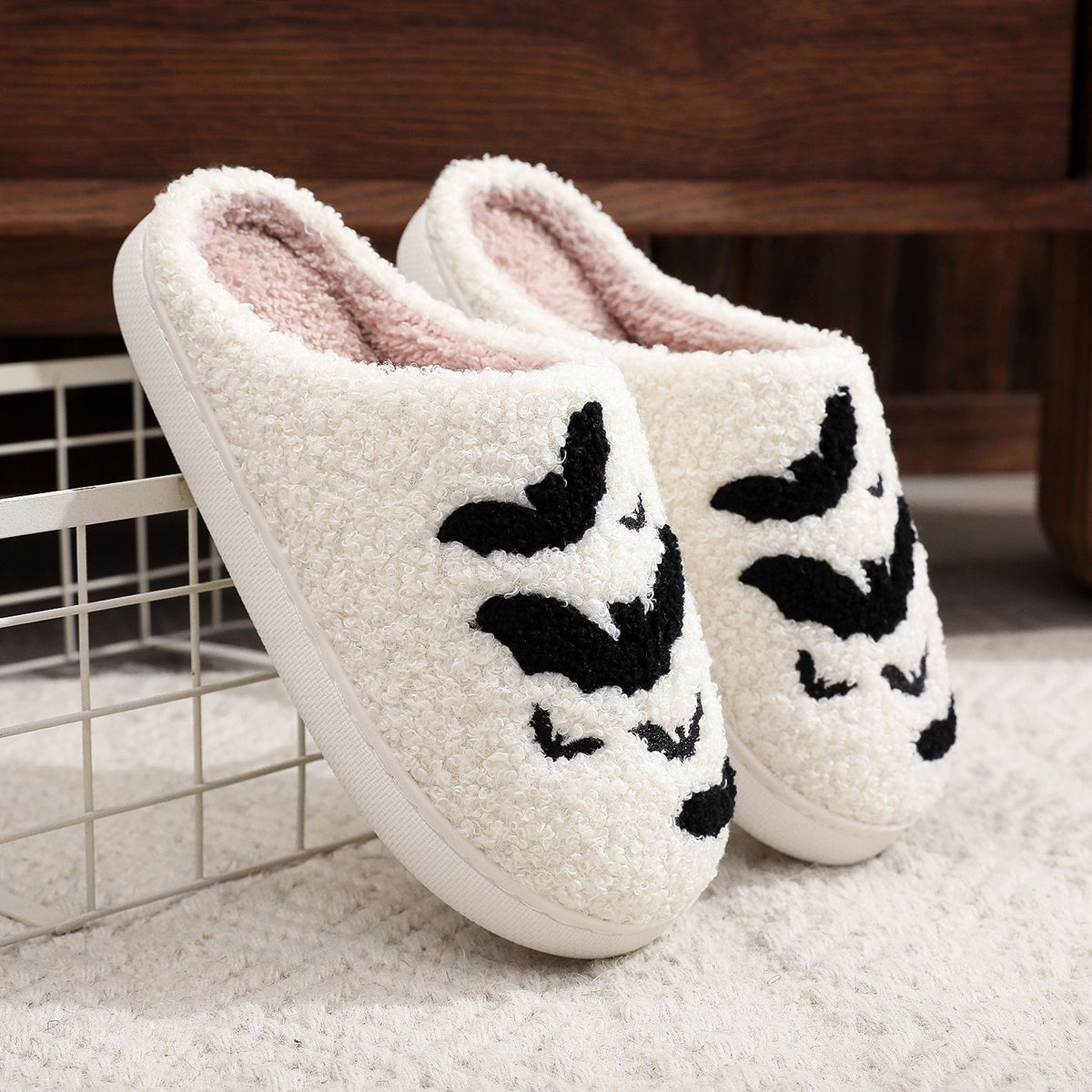 Halloween Cotton Unisex Indoor Home Slippers
