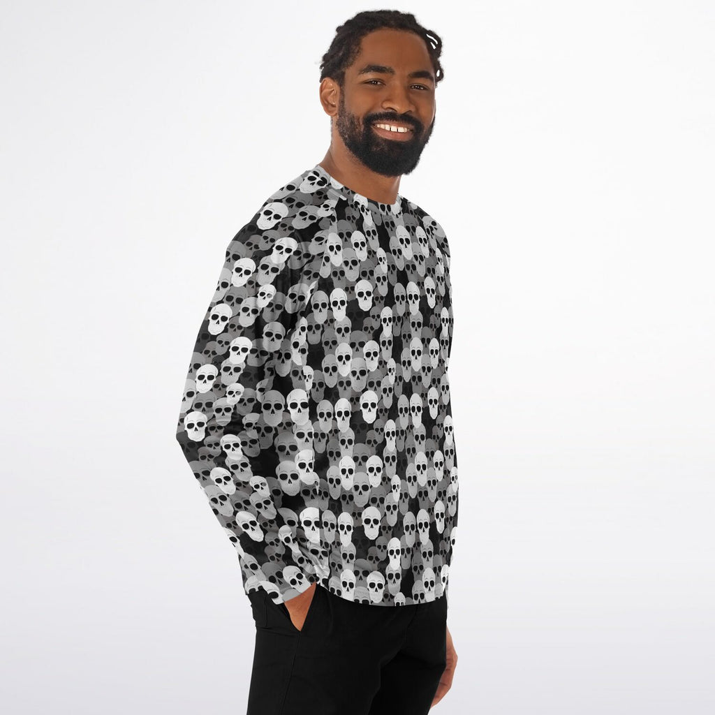 Pile of Skulls Men's Long Sleeve Performance Shirt