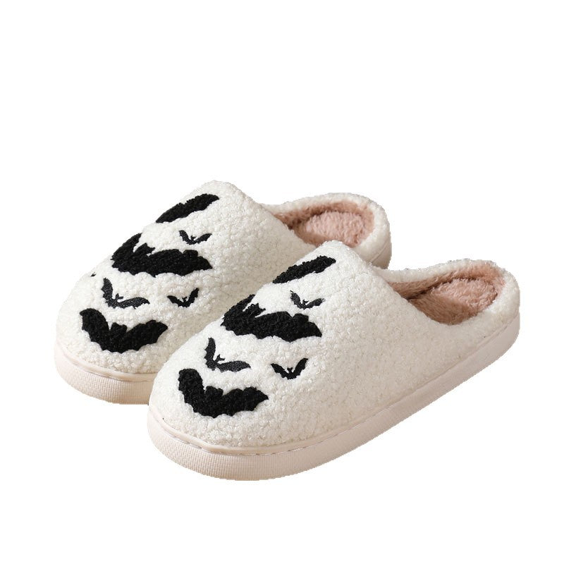 Bat Cartoon Cotton House Slippers