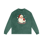 Acid Wash Oversize Long Sleeve T-Shirt