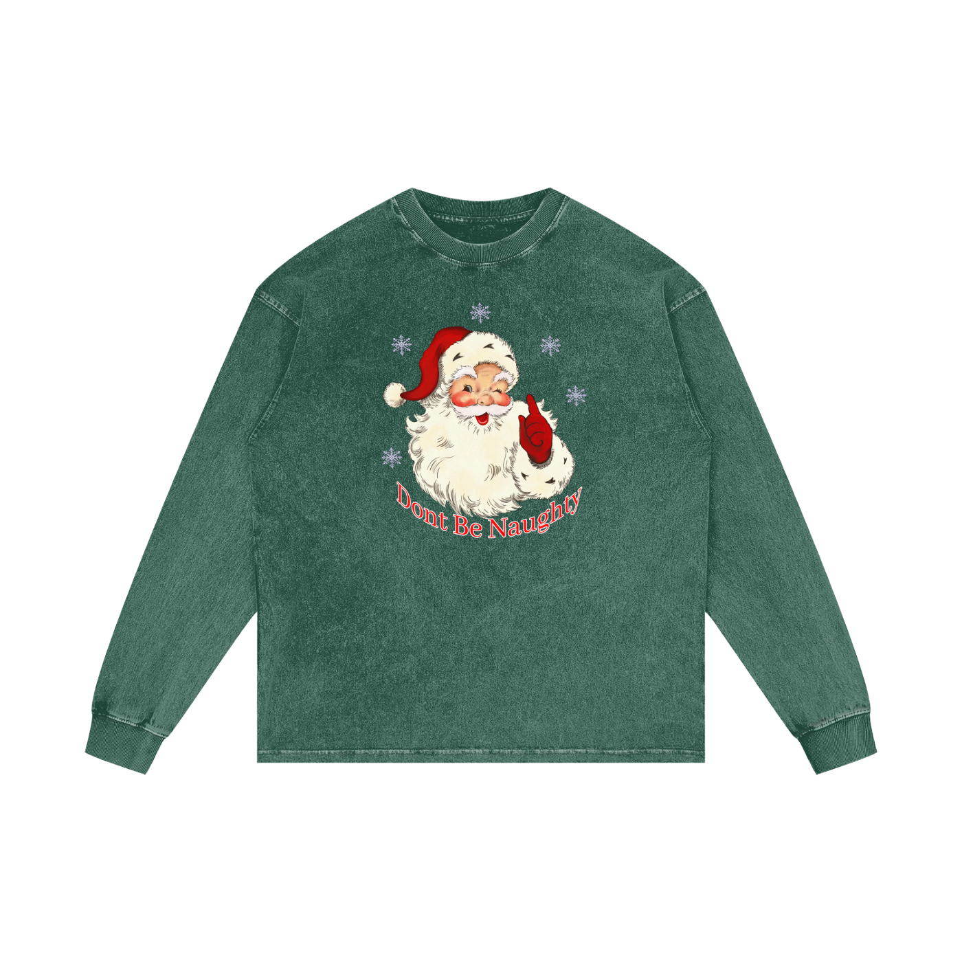 Acid Wash Oversize Long Sleeve T-Shirt