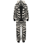 Men's Tan Zebra Jumpsuit