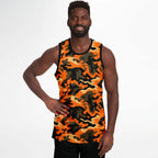 Orange Camo Basketball Jersey