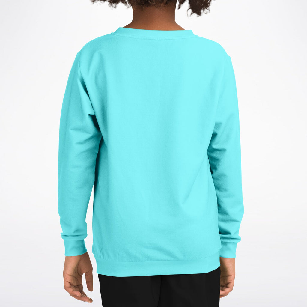 Electric Blue Fashion Kids/Youth Sweatshirt