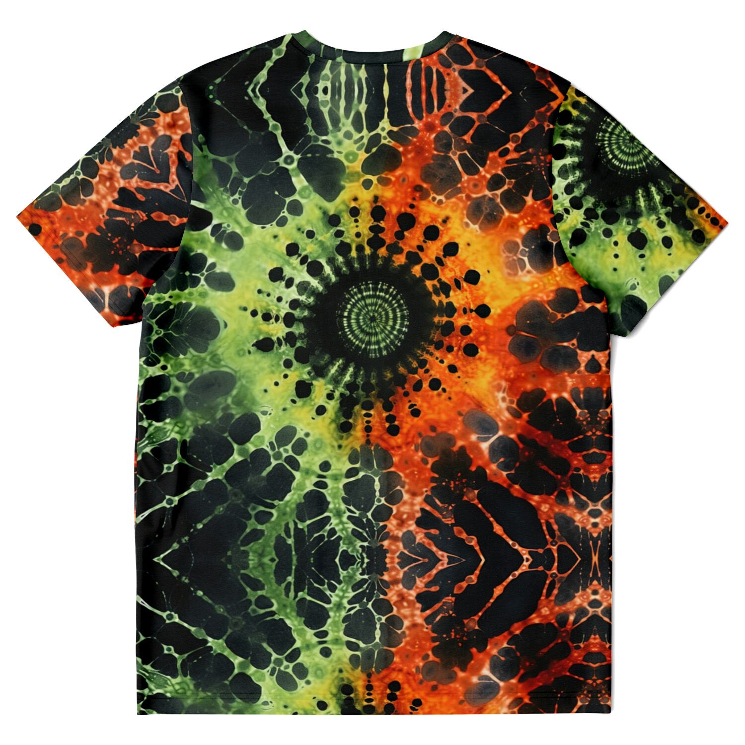 Ladies Tie Dye Eye Halloween T-shirt