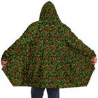 Christmas Camo Microfleece Cloak