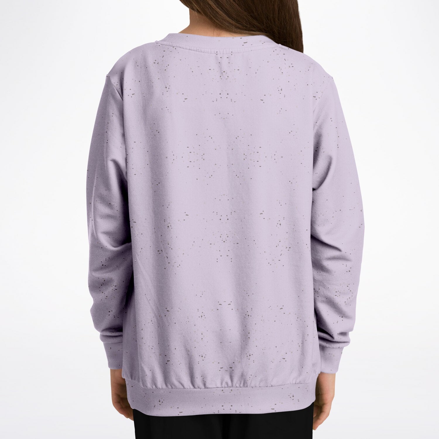 Purple Speckled Fashion Kids/Youth Sweatshirt