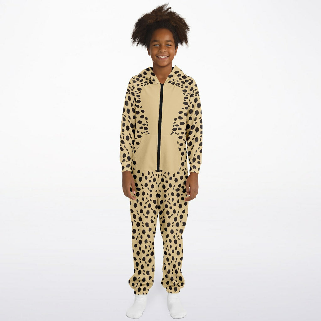 Cheetah Kids Unisex Jumpsuit