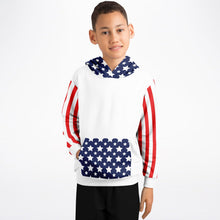 Load image into Gallery viewer, Stars and Stripes Kids Hoodie
