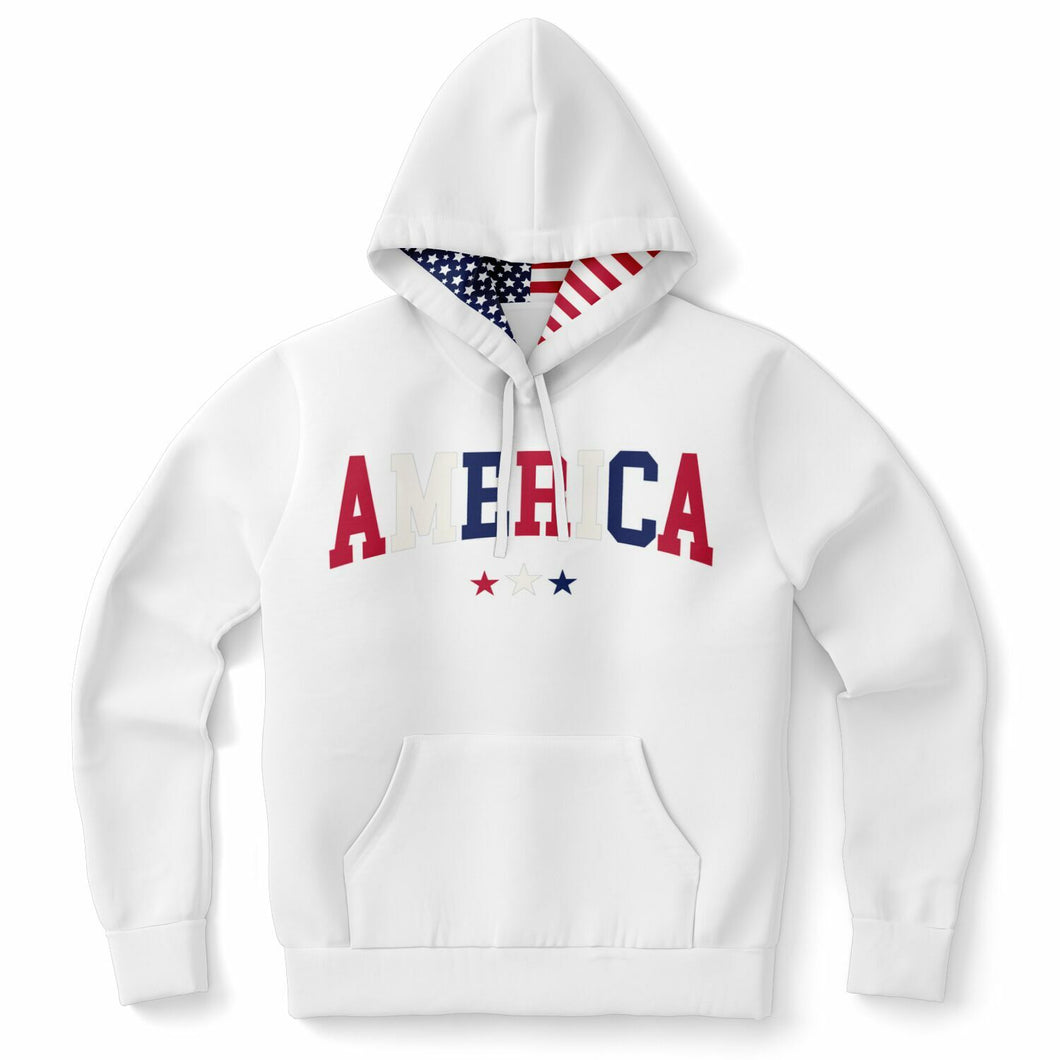 America RWB Ladies Hoodie