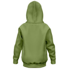 Moss Green Fashion Kids Hoodie