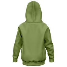 Load image into Gallery viewer, Moss Green Fashion Kids Hoodie
