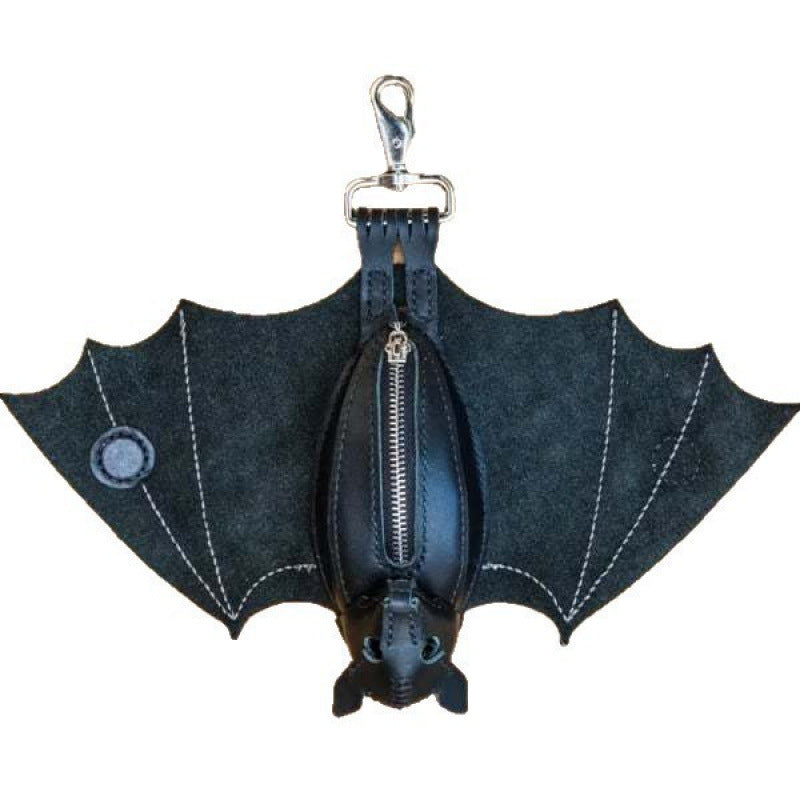 Pleather Bat Coin Purse