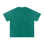 Acid Wash Monster Face Oversized Unisex T-Shirt