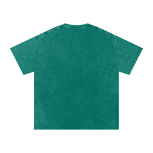 Load image into Gallery viewer, Acid Wash Monster Face Oversized Unisex T-Shirt
