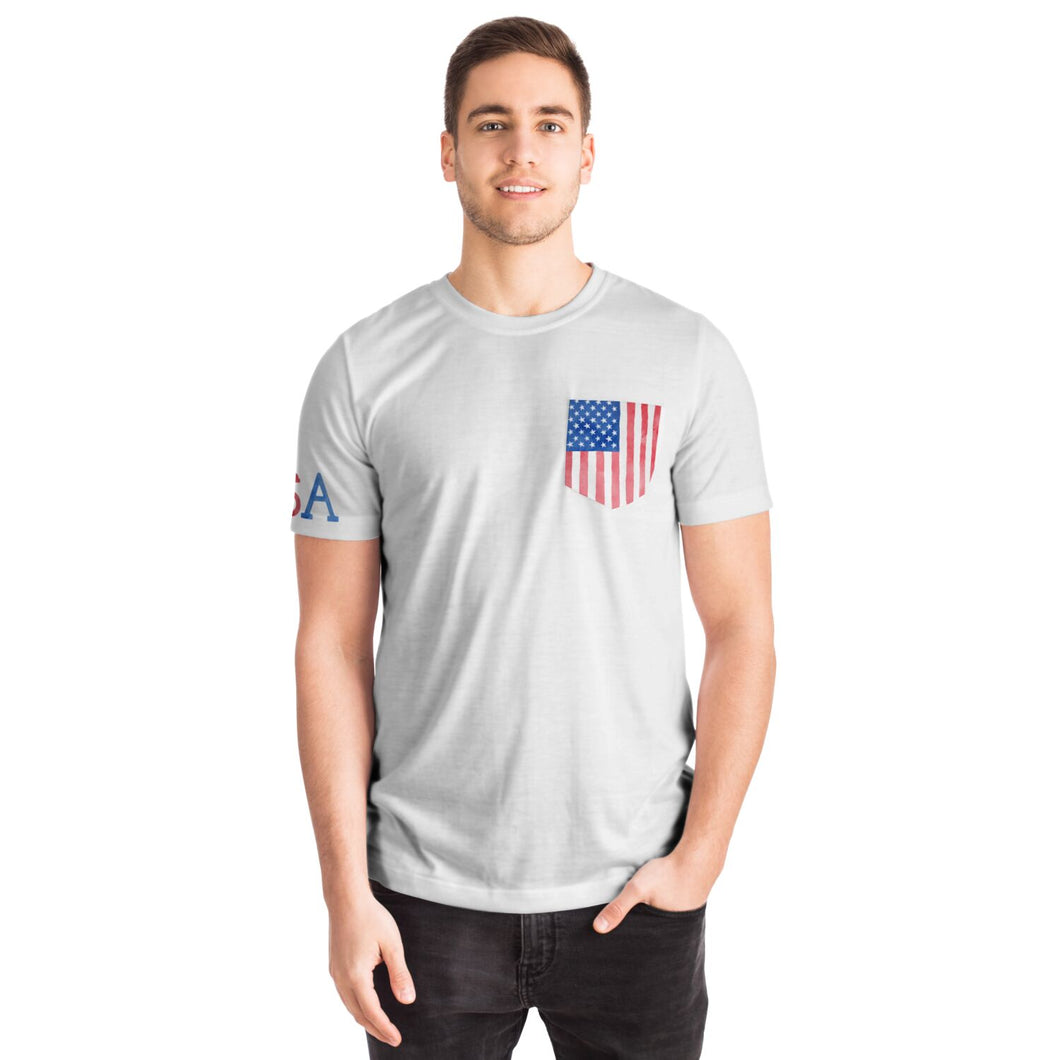 Men's USA Pocket T-shirt