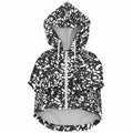 Black Composition notebook Dog Zip-Up Hoodie Halloween Costume