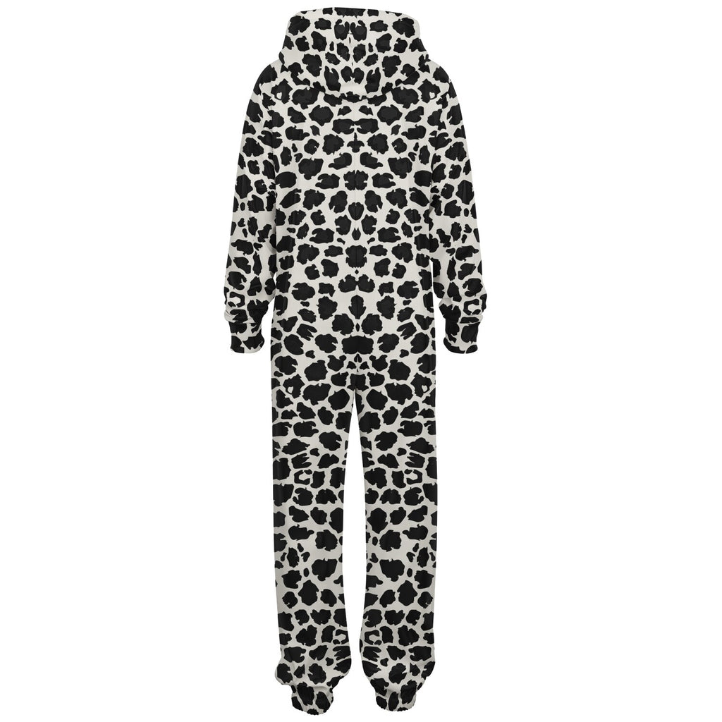 Ladies Snow Leopard Jumpsuit