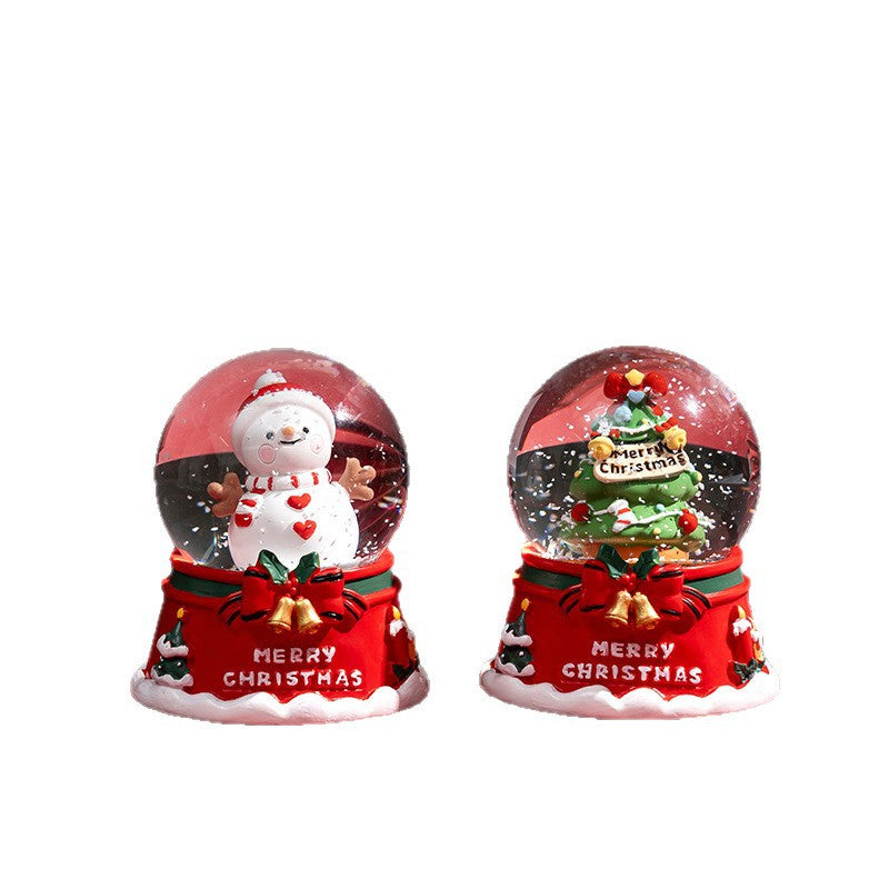 Christmas crystal ball